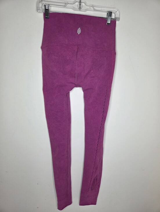 Free People Pants - Free People Size M Movement Seamless High-Waist Berry Pink Sport Leggings